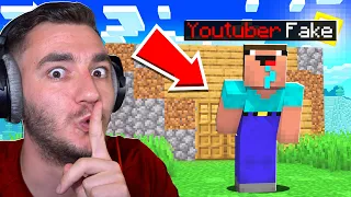 Me Paso por Youtuber FALSO en mi Servidor de Minecraft