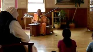 Bhaktimarga Swami at Gita Nagari, PA 4/11/10