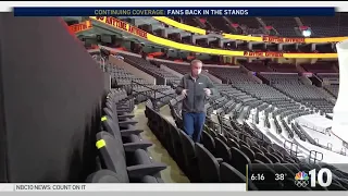 Wells Fargo Center Ready to Welcome Back Fans This Weekend | NBC10 Philadelphia