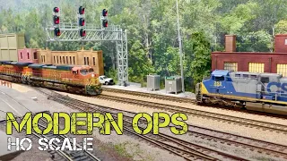 LIVE: Prototype Operations and Railroading - Modern NS Layout