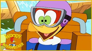 Woody Woodpecker Show | Speed Demon Mountain | 1 Hour Compilation | Cartoons For Children