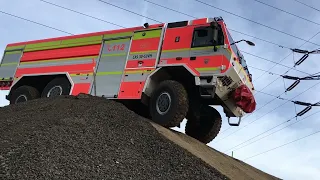 TATRA 815-7 od HZS MORAVSKOSLEZSKÉHO KRAJE na technicko-terénním polygonu v Ostravě!