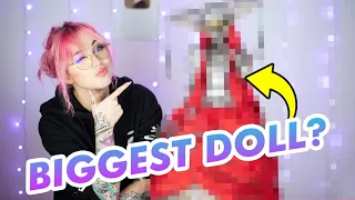 Making my BIGGEST DOLL EVER! Halloween Special!