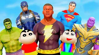 FRANKLIN Finding & Try To Become New Avenger in GTA 5 | GTA5 AVENGERS