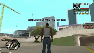 How to take Snapshot #19 at the beginning of the game - GTA San Andreas