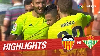 Highlights Valencia CF vs Real Betis (2-3)
