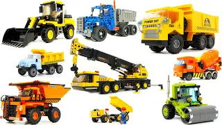 Construction site sets. My big bricks collection! LEGO, SLUBAN and more!