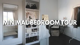Minimalist Bedroom Tour & Design Ideas | Haley Estrada