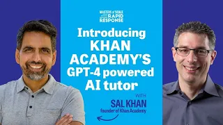 Meet your kid’s new AI tutor (with Khan Academy founder and CEO Sal Khan) | Rapid Response