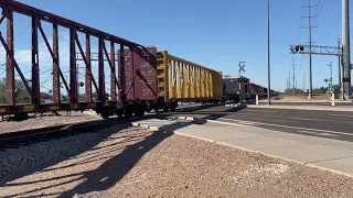 Union Pacific M-PXTU Freight Train at Ray Road