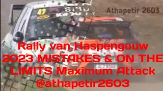 Rallye Van Haspengouw 2023 || MISTAKES & ON THE LIMITS  || Maximum Attack @athapetir2603