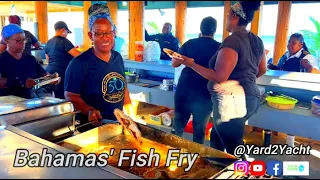 Grand Bahama Island Fish Fry || Smith's Point || Taino Beach Bahamas