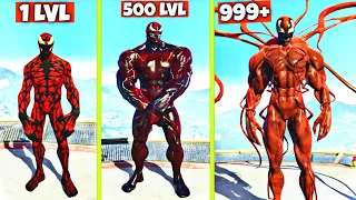 Upgrading 1 LVL CARNAGE Into THE GOD CARNAGE in GTA 5! (GTA 5 MODS)