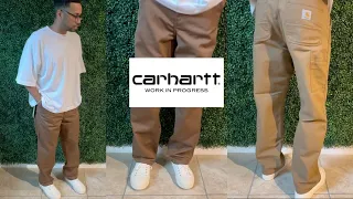 Carhartt WIP- Master Pants, Simple Pants, Double Knees (differences+sizing)
