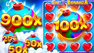 КУПИЛ 7 БОНУСОВ ЗА 500 000 Р В БОНАНЗА  ПОЙМАЛ ЗАНОС НА * *** *** Р  Sweet Bonanza  заносы недели