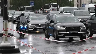 10 véhicules du gouvernement Français , dont le DS7 Crossback