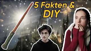 Harry Potter Zauberstab aus Modelliermasse Basteln & 5 Fakten dazu.