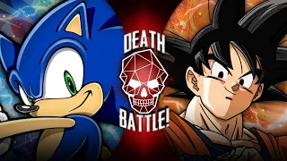 Fan Made Death Battle Trailer | Sonic VS Goku (Sega VS Dragon Ball)