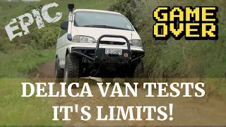 Delica 4X4 Van tests It's LIMITS!
