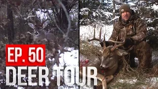 Bowhunting BEDDING AREAS, Late November Action! - DEER TOUR E50