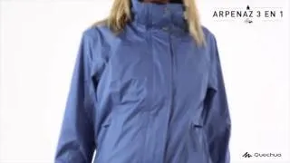 ARPENAZ 3 IN 1 LADY JACKET