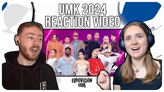 UMK 2024 (All songs) Reaction | Eurovision Hub