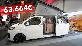 STEALTH CAMPING 2024 Dethleffs Globevan auf Fiat Basis. Wohnmobil für 4 Personen