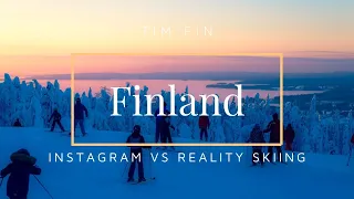 We went to the viral snowy ski resort in Finland to see what it's like