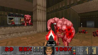 Doom The Classic Episode (2000) E2M2 UV Max Speedrun 2:26 100% Kills 100% Secrets