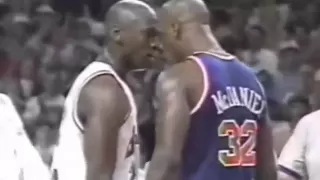 Michael Jordan Confrontation With Xavier McDaniel