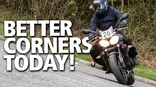 How to corner on a motorcycle | Gain confidence & skill