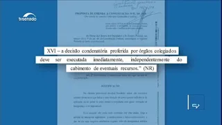 Prisão após condenação em segunda instância está em discussão no Congresso