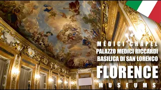 Medici Chapels - Palazzo Medici Riccardi - Basilica Di San Lorenzo - Florence Museums - 4k UltraHD