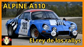 Alpine A110, the king of Rallys