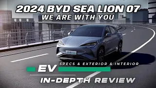 All New 2024 BYD Sea Lion 07 EV Full Review | GoPureCars