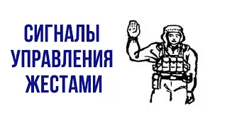 Сигналы управления жестами