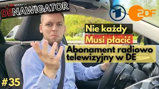 35# Denawigator - Abonament radiowo telewizyjny w Niemczech | Czy każdy musi płacić?