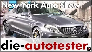 Mercedes-AMG C63 S Coupé und andere Highlights der New York Auto Show | 2018 | Review | Deutsch