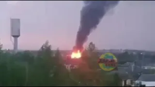 Харьков. Попала молния в частный дом Безлюдовка