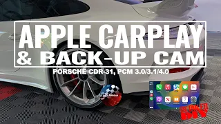 Install DIY: Porsche CDR-31 Apple CarPlay and Back-Up Cam in a 991 GT3