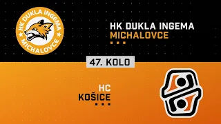 47.kolo HK Dukla INGEMA Michalovce - HC Košice HIGHLIGHTS