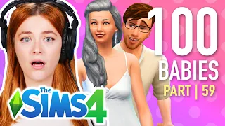 Single Girl Tries The 100 Baby Challenge In The Sims 4 | Part 59