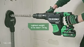 HiKOKI Bohr- und Meißelhammer DH3640DA und DH40MEY2