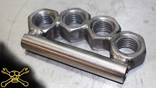 How To Make Brass Knuckles | Shifter Handle