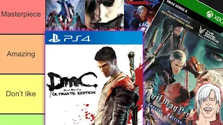 Ranking The Devil May Cry Series (Tier Style!)