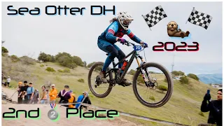 Sea Otter DH Race Run / 2nd Place Finish for 2023 in expert 35-39 men