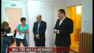 Még 100 hely a kicsiknek