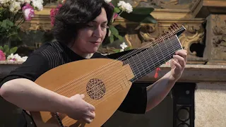 J. S. Bach - Fugue in G minor BWV 1000 - Evangelina Mascardi, baroque lute