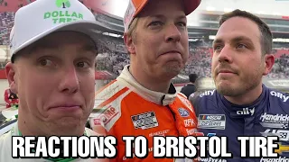 Multiple Drivers Give Their Candid Reactions To High Tire Wear At Bristol Motor Speedway