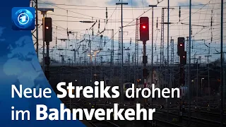 Bahn: Gewerkschaft EVG vor Urabstimmung über unbefristete Streiks